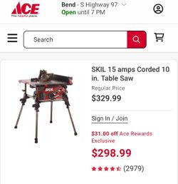 Skill Table Saw