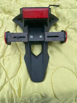 Motorcycle Fender Eliminator with Tail Light