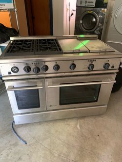 48” propane range $1400.00