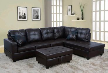 Sectional and Ottoman