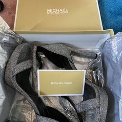 Michael KORS / Margot Platform Fine Glitter