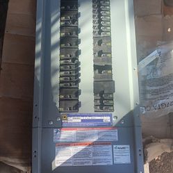 Electrical Panel With Brakers