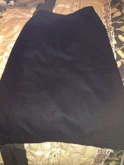 Long black skirt