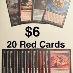 MTG - Red Cards x20