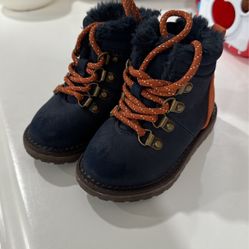 Cat And Jack Toddler Snow Boots Size 7