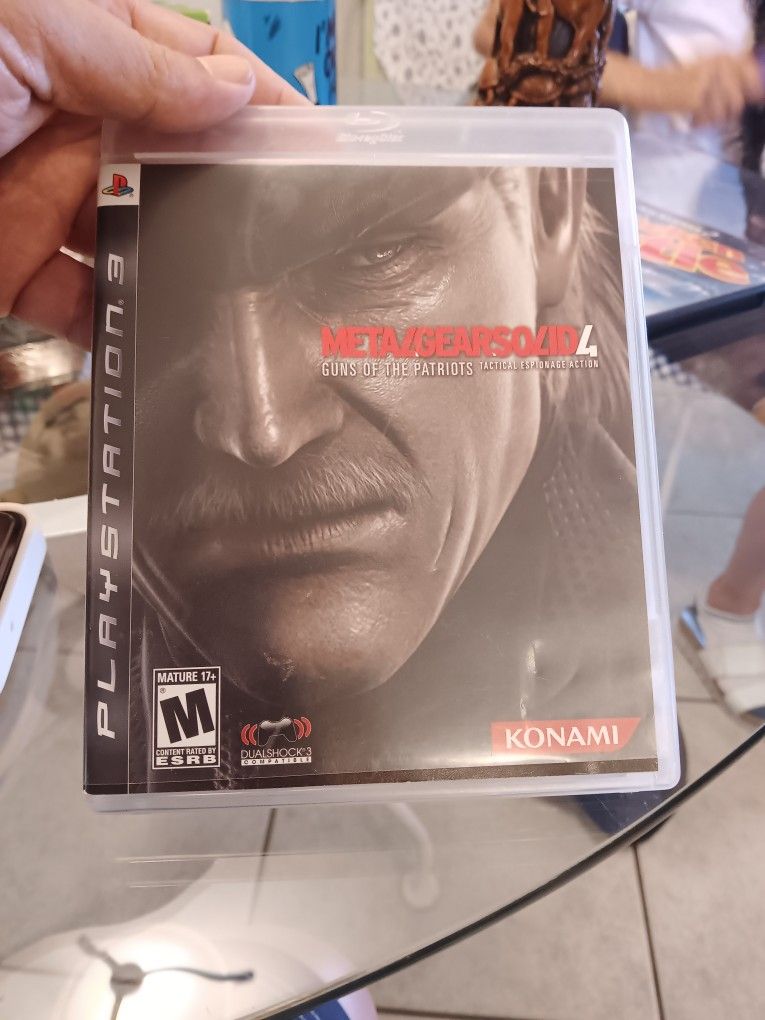 Metal Gear Solid 4 Ps3