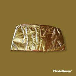 Women's Gold Clutch Bag