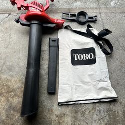 Toro Leaf Blower and Vac