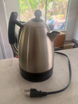 Hamilton beach stainless steel electric tea kettle  pot