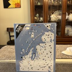 Brand New In Box Michigan 500 Piece Puzzle