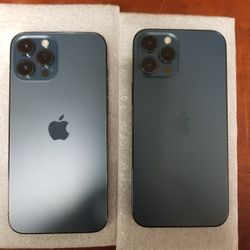 iPhone 12 Pro Max Pacific blue Factory Unlocked 