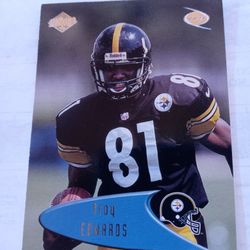 Troy Edwards Rookie Card