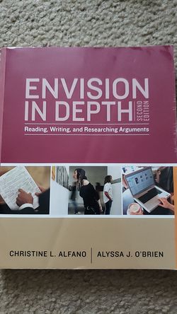 Envision in depth Reading, Writing, and Research Arguments 2nd edition