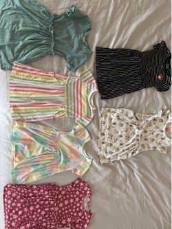 Girls dress with pockets $7