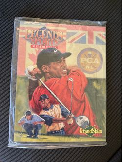Tiger Woods Legends Sports Magazine Grand Slam Volume 13, #1 Mint & Sealed. 2001
