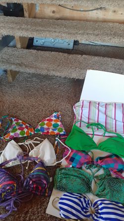 Assorted Bikini Tops All in Excellent Condition Great w/booty Shorts $5 each or 2 for $8