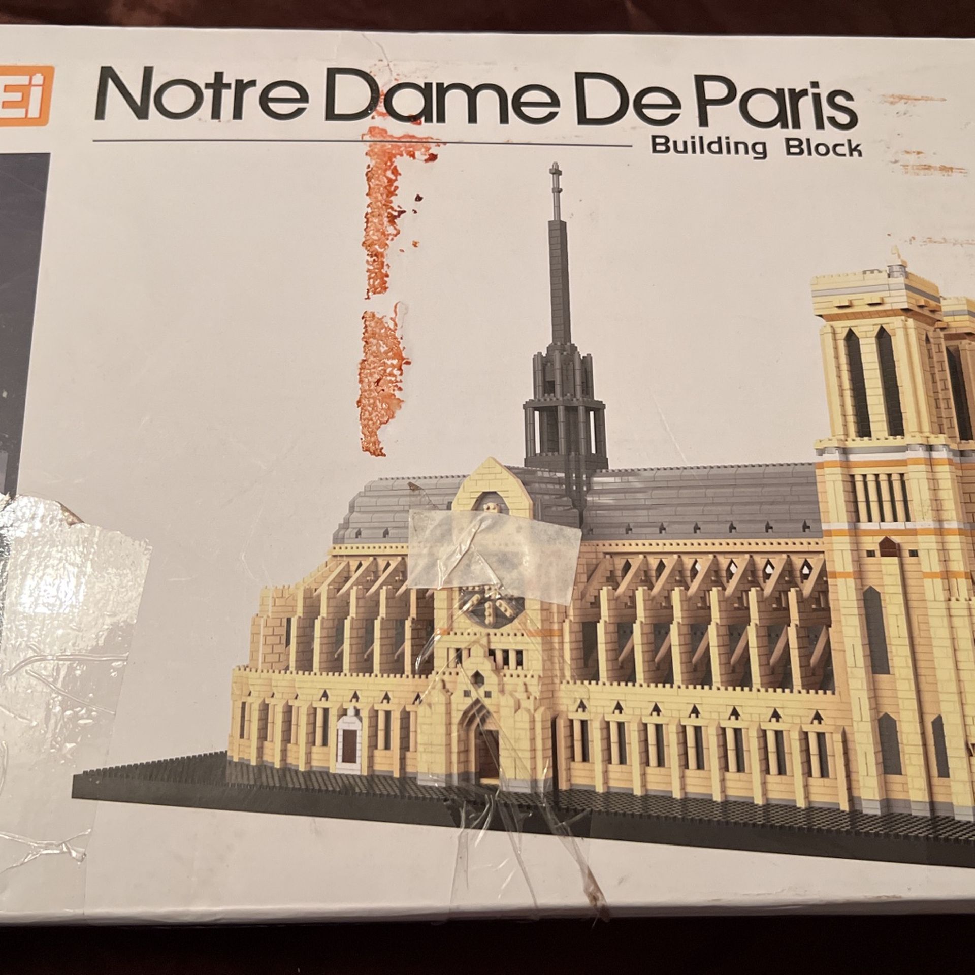 Big Architecture Notre Dame De Paris Micro Building Blocks Set