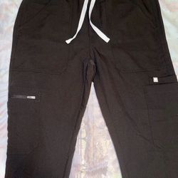 Men’s Black Figs Cairo Cargo Scrub Pants