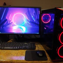 Gaming PC Tower, RTX 2060 Super, i7-7700, 16gb DDR 4, 512gb NVME, TPM 2.0, WiFi Modern Games