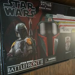 Star Wars Boba Fett Nerf Rival Apollo XV 700 + Face Mask