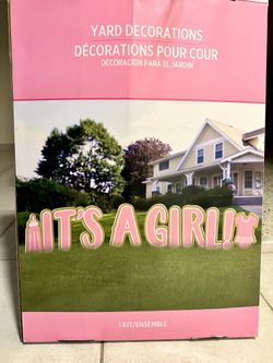 Baby Shower Yard Decor