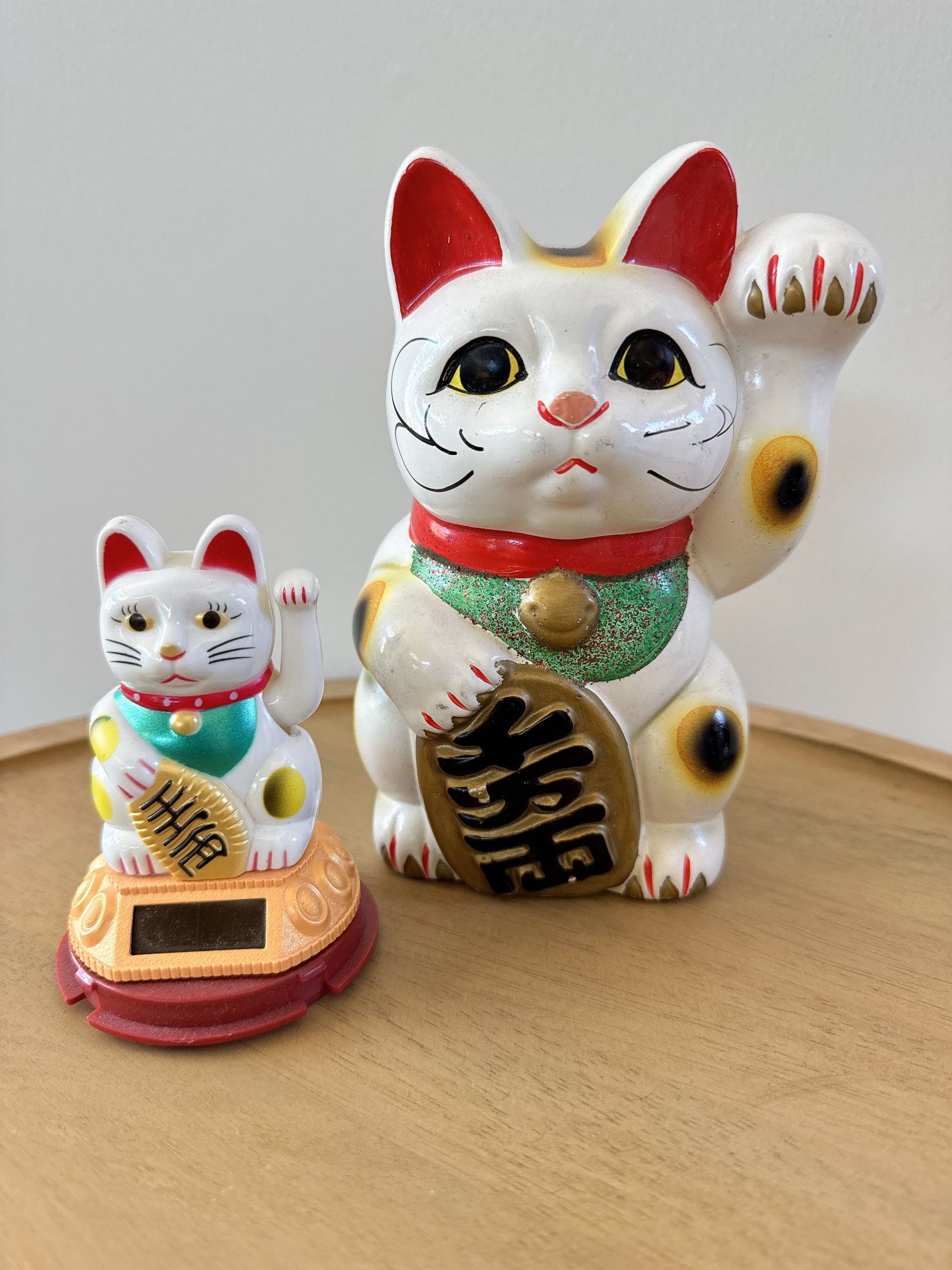 Japanese Lucky Cat Collection Set