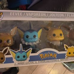 Eevee Evolution Funk Pops