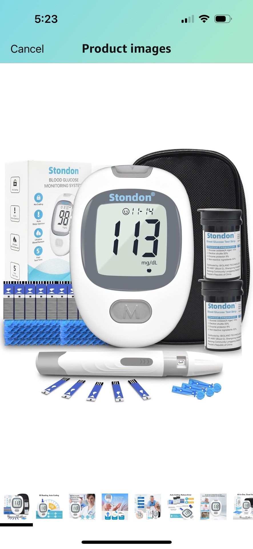 Blood Glucose Monitoring System