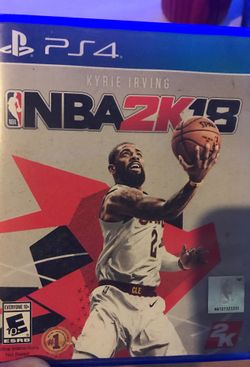 NBA 2k18 ps4 $15