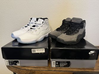Jordan 10 And Jordan 11 Both Size 12 