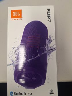 JBL Flip 7 Bluetooth Speaker – Purple