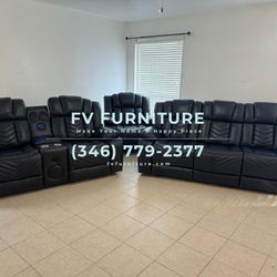 Sala Sofas Reclinables Nuevos! Instalacion Entrega El Mismo Dia! 