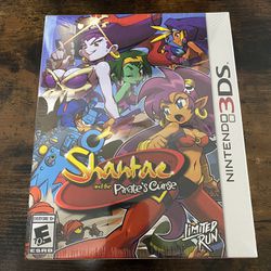 Shantae Pirates Curse 3DS Collectors Edition Sealed