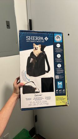 Sherpa pet backpack and carrier