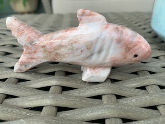 small marble stoned shark