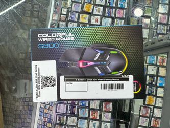 7 Button 7 Color RGB Wired Gaming Mouse