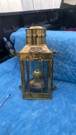 Vintage 1939 Brass Lantern