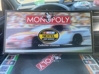 Nascar Racing Nextel Cup Series Monopoly Game Collector's Edition