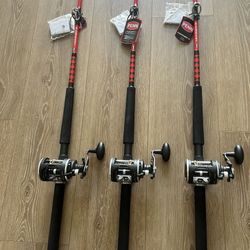 Fishing Rod and Reel (PENN Conventional and Trolling)