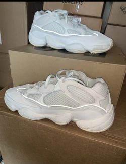 Men's Adidas Yeezy boost 500 bone white shoes size 10.5