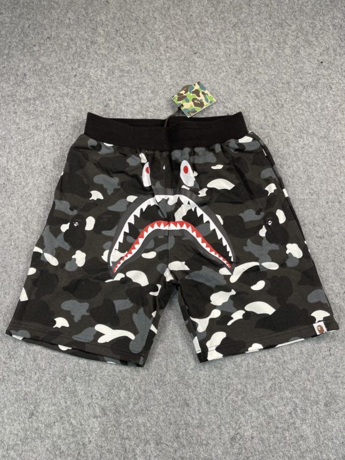 Bape Shorts Front Shark Face  