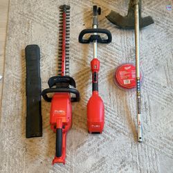 Milwaukee Yard Tools. 