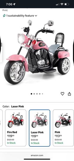 brand new toddler Motorcycle not put together