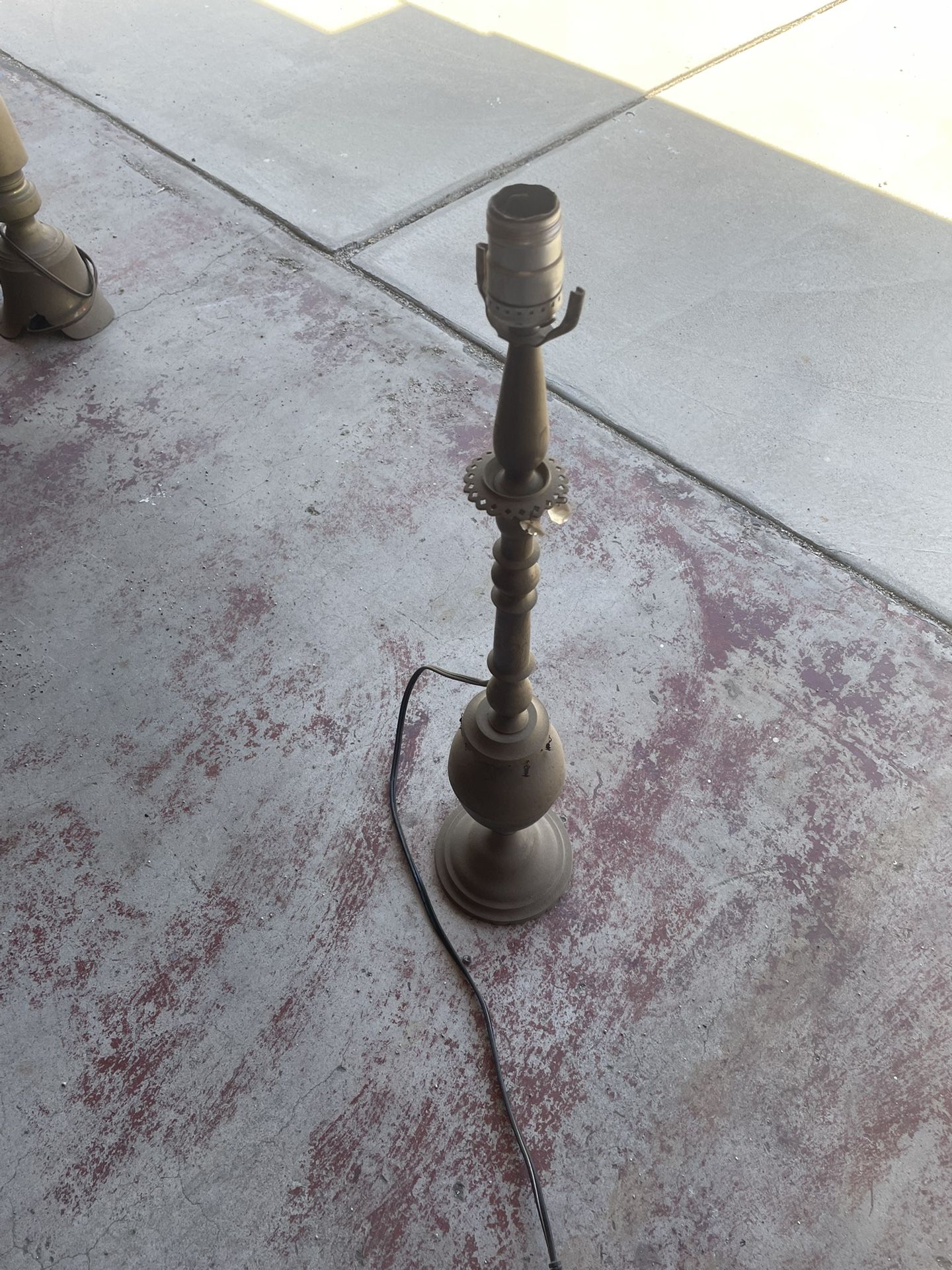 Vintage Brass Lamp