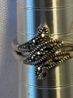 Vintage Style Sterling Silver Ring