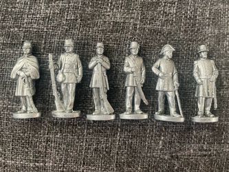 Kinder American Civil War Metal figurines