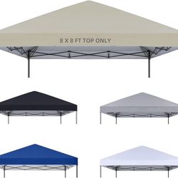 Heavy Duty 10x10 Canopy Top Replacement – Thick Waterproof Tent Roof Cover, Commercial Grade