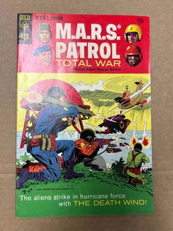 M.A.R.S Patrol Total War #7 November 1968