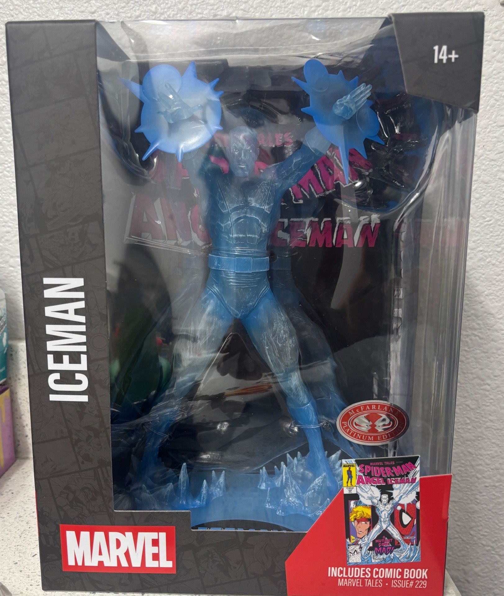 ICEMAN MCFARLANE PLATINUM EDITION