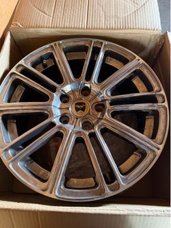 Alloy Chrome Rims 19 inches. Set of four.